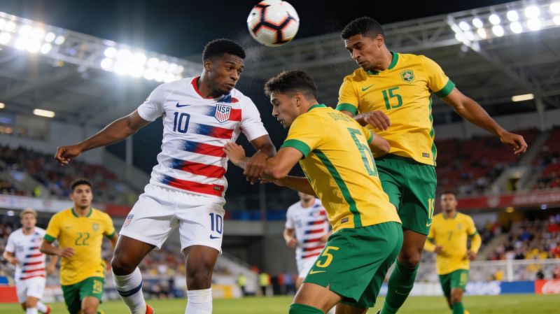 USA vs Brazil Warm-up Match Offers a Sharp Test of Depth, Discipline and Tactical Flexibility